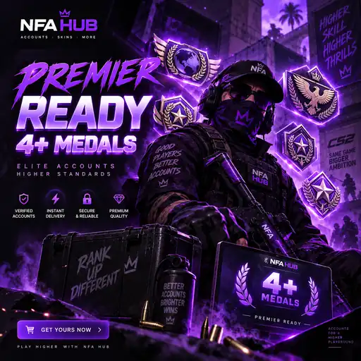 Premier Ready (4+ Medals)